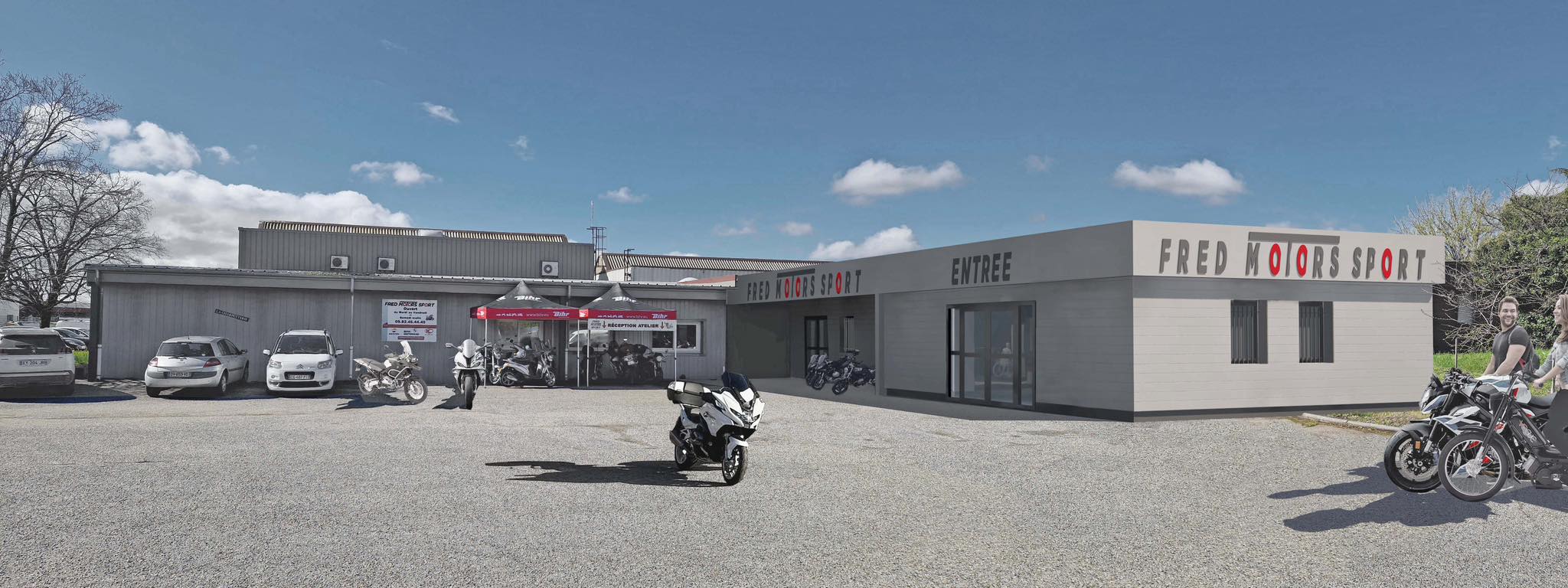 moto scooter fred motors sport garage SAV réparation Fred Bourg de péage rocade